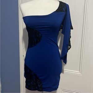 Blue dress